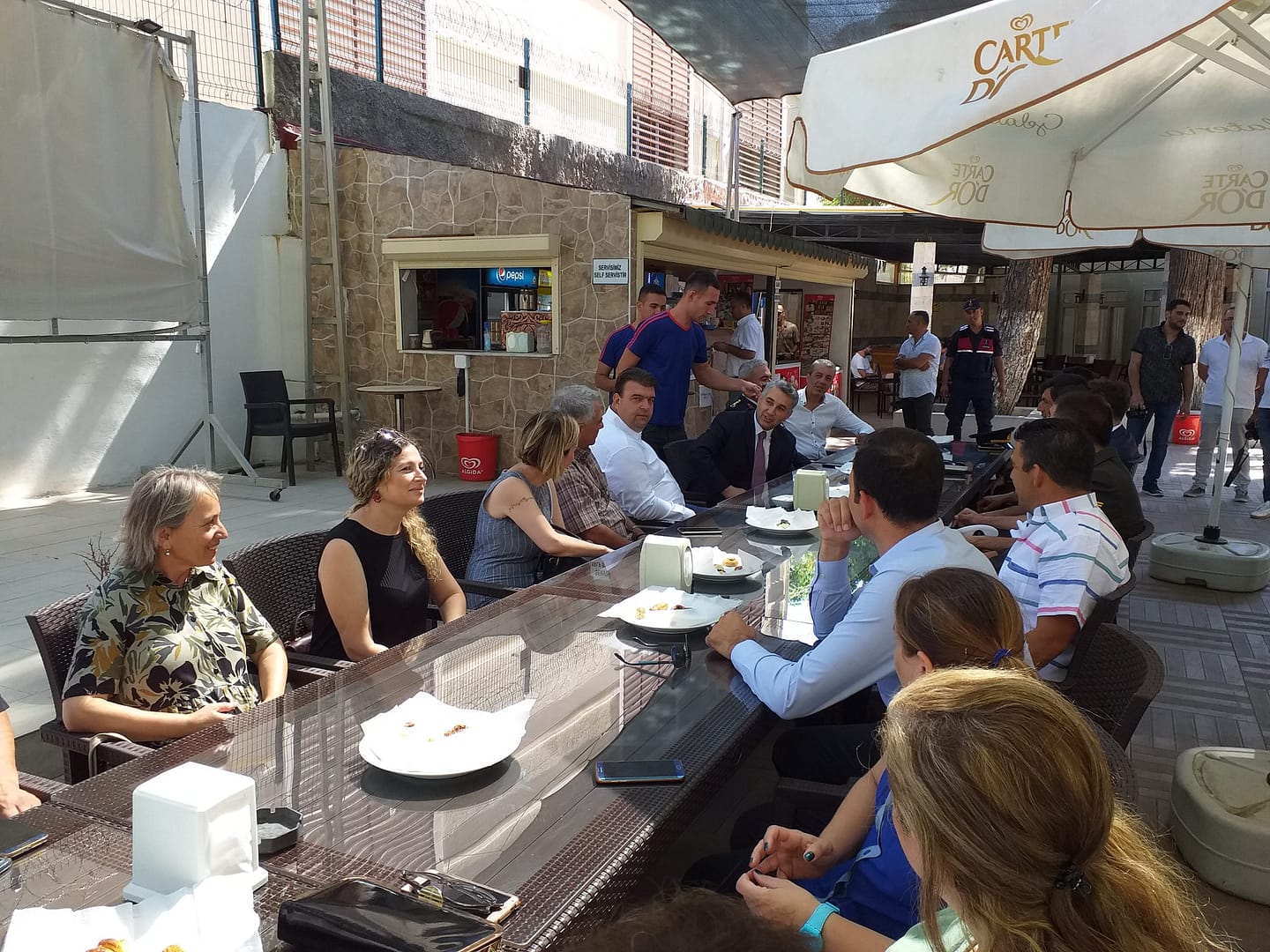 Seferihisar'da Kurban Bayramı resmi bayramlasması gerceklesti. 1 20190812 111443