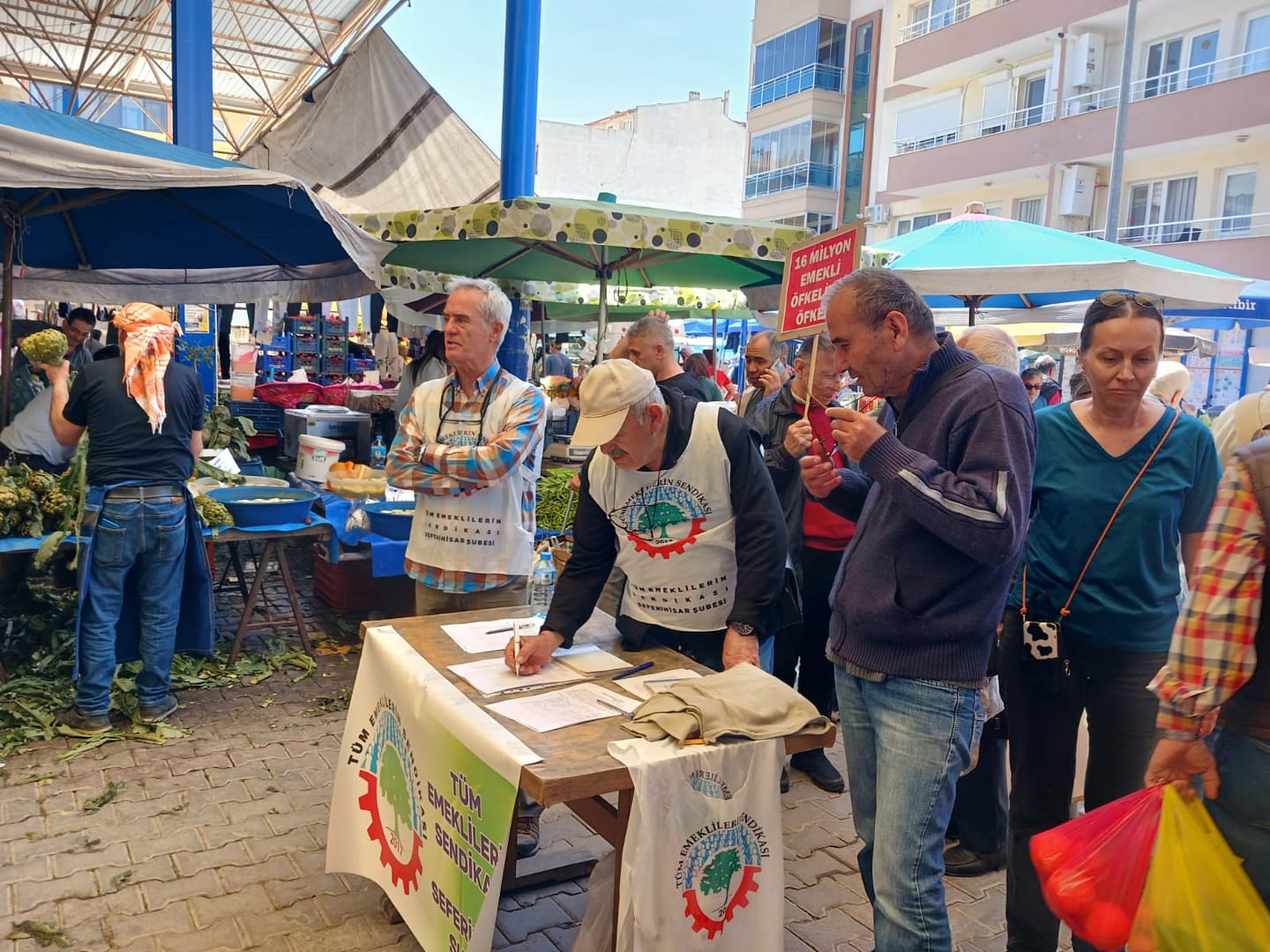 Emeklilerden Fatura İsyanı : "Zam Zulmü Devam Ediyor" 3 IMG 20250418 WA0013
