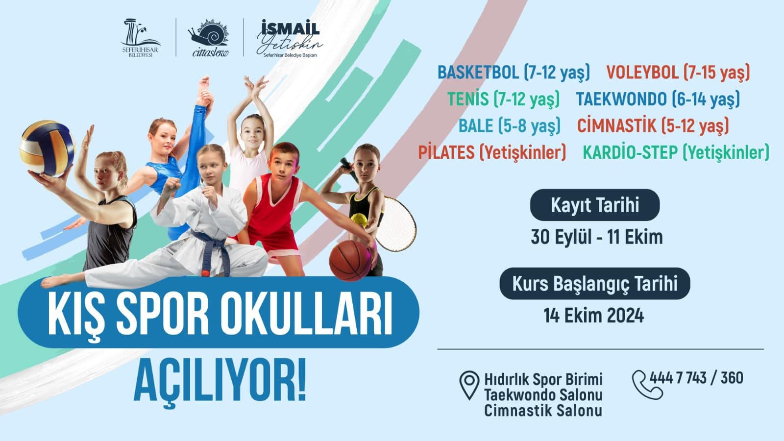 Seferihisar'da Kış Sporlarının Kayıtları Başlıyor 1 1000158976