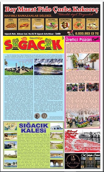GazettEge Sığacık sizlerle 1 3