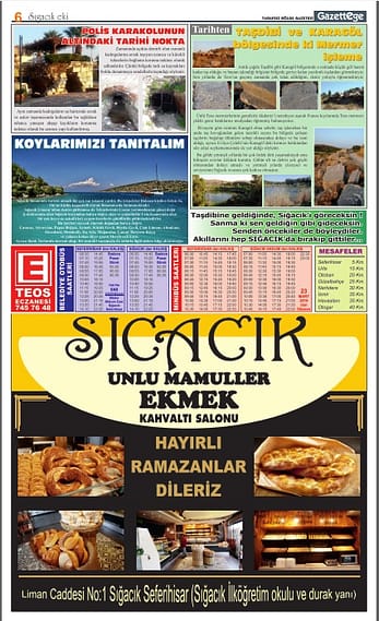 GazettEge Sığacık sizlerle 2 6
