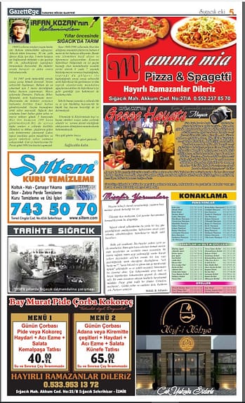 GazettEge Sığacık sizlerle 3 5