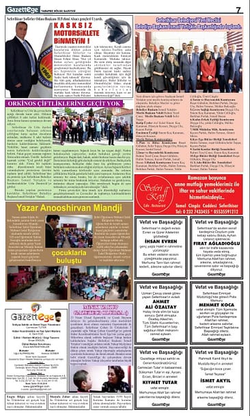 Seferihisar Şoförler Odası Başkanı GazettEge'den Uyardı 4 7