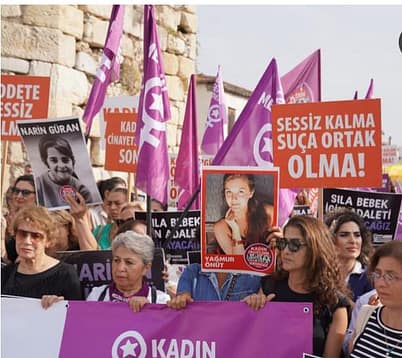 Sığacık'ta kadın ve çocuk cinayetlerine karşı basın açıklaması düzenlendi 4 WhatsApp Image 2024 10 14 at 17.10.07