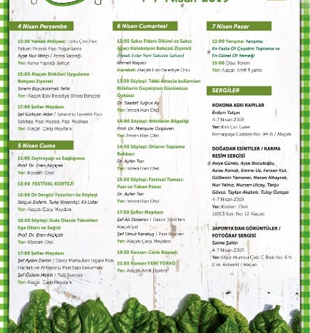 Alaçatı Ot Festivali Başladı 1 alaçatı