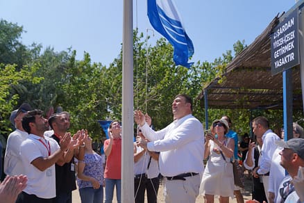 Seferihisar'da Mavi Bayraklı plaj sezonu açıldı 6 1000243114