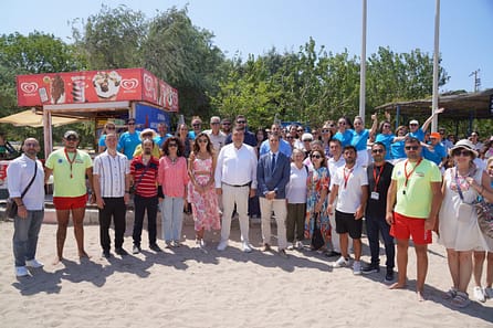 Seferihisar'da Mavi Bayraklı plaj sezonu açıldı 7 1000243117