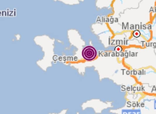 Depremin Merkezi Urla Şiddeti 4.1 1 20200716 213326