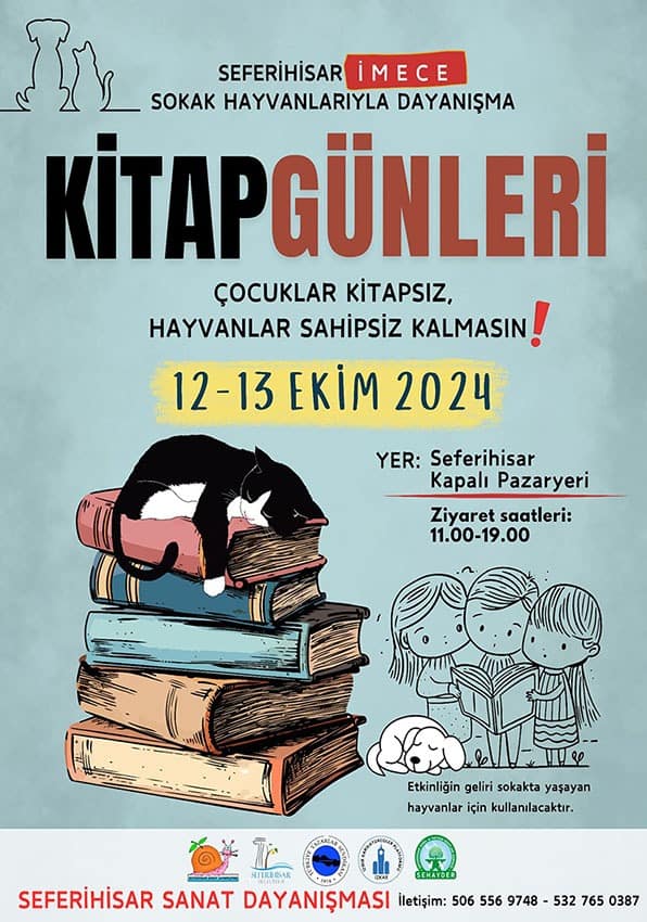 Seferihisar'da hayvanlar için kitap günleri düzenleniyor 1 1000160710