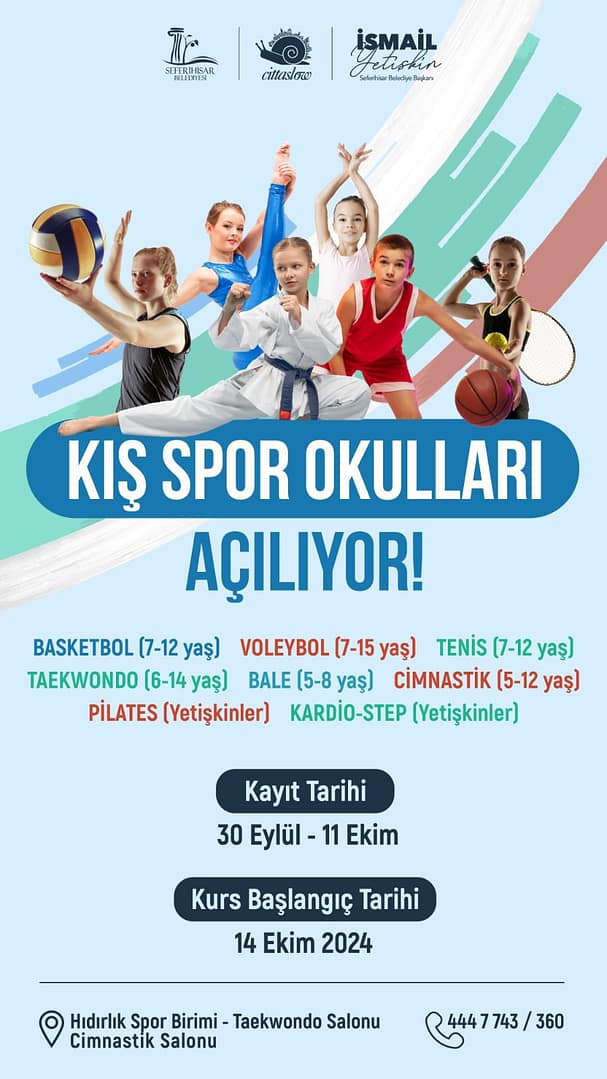 Seferihisar'da Kış Sporlarının Kayıtları Başlıyor 2 1000158973