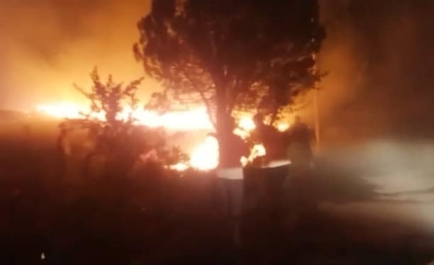 Akarca'da Yangın Korkuttu 2 20200906 020138