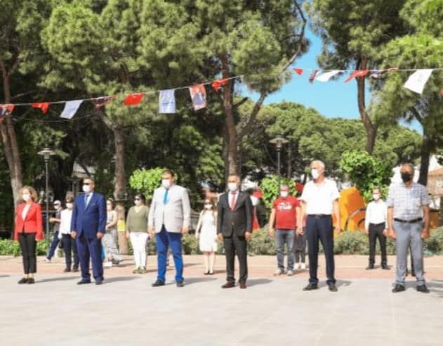 19 Mayıs Resmi Tören ile Kutlandı. 1 20200519 150350