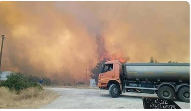 İzmir yanıyor, Seferihisar yanıyor, Beyler tehdit altında 1 20190819 152411