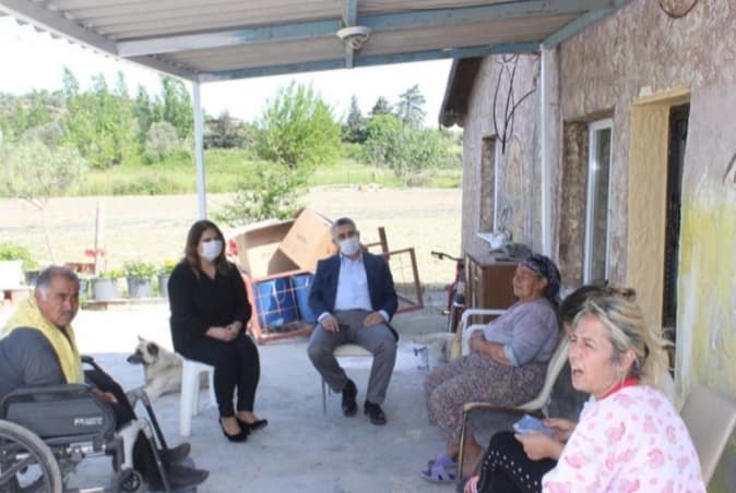 Seferihisar Kaymakamı Abay'dan Anneler Günü Ziyaretleri 1 20200510 184821