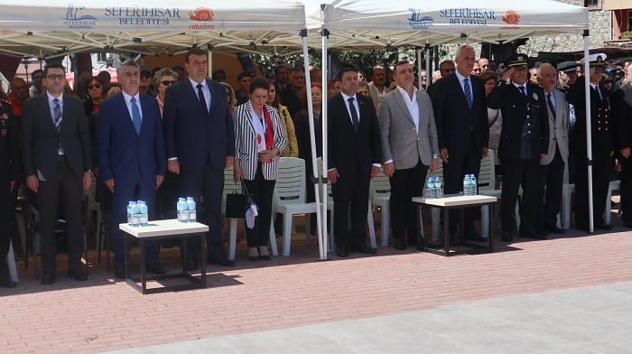 Atatürk'ün Seferihisar'a gelişinin 85.yılı törenlerle kutlandı. 1 IMG 1774