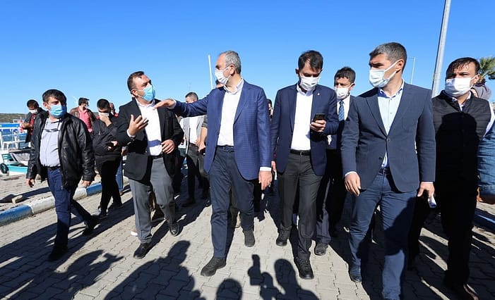 Çevre Şehircilik Bakanı Murat Kurum ve Adalet Bakanı Abdülhamit Gül Bugün Sığacıktaydı 1 123068244 144718434045543 2509832481829592759 o