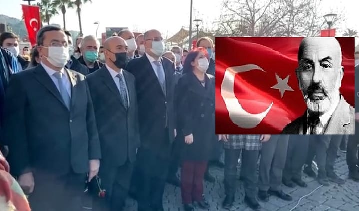 İstiklal Marşının Kabulünün 100. Yılı İzmir'de Kutlandı 1 gerrrreee