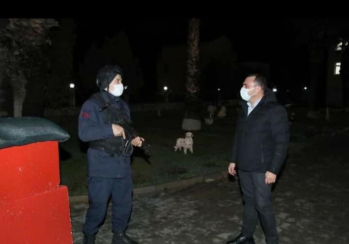 Ahmet Aydın Yeni Yıla Nöbette Girdi 1 20210101 165653