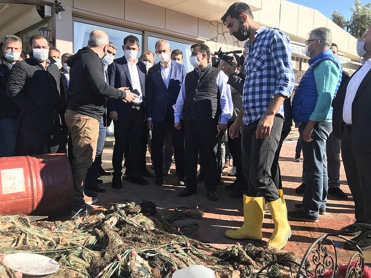 Çevre Şehircilik Bakanı Murat Kurum ve Adalet Bakanı Abdülhamit Gül Bugün Sığacıktaydı 3 IMG 6795