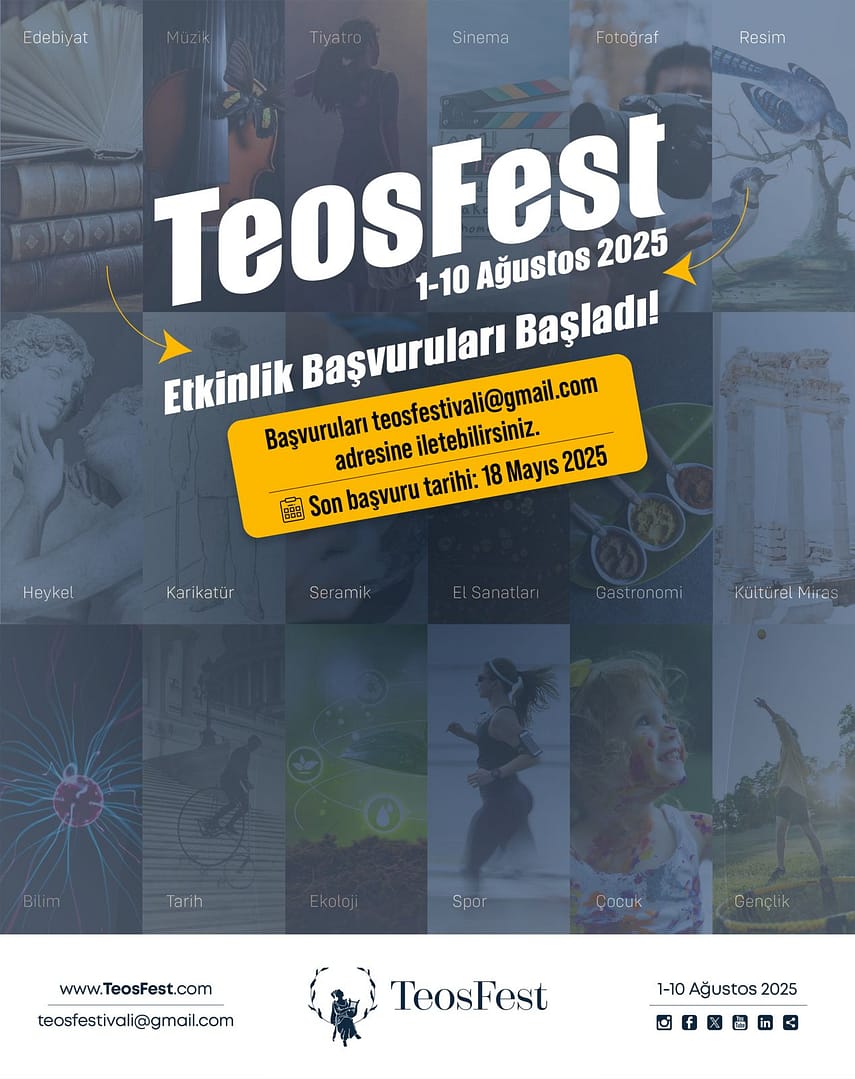Seferihisar’da “Sanatçılar Şehri” Temasıyla Yepyeni Bir Festival: TeosFest 1 IMG 20250422 WA0009